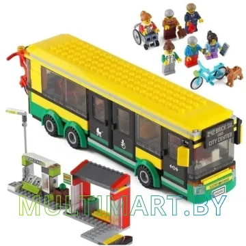 Конструктор King Town A19079 Автобусная остановка картинка 5